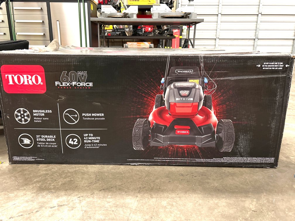 Toro 60V Recycler Lawn Mower, includes Battery and Charger, inv #m01114
