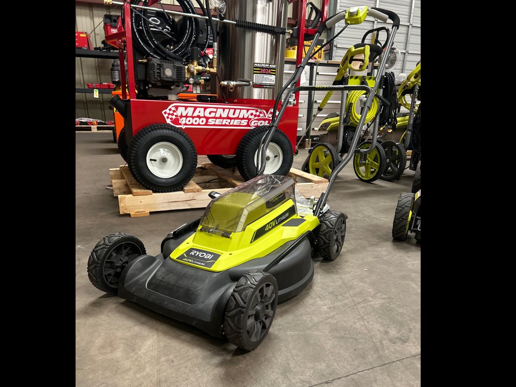 Ryobi 40V Mulching Lawn Mower, includes Battery and Charger