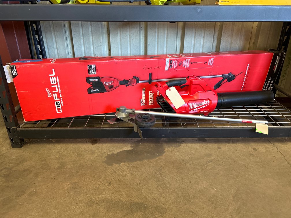 Assorted Milwaukee M18 Yard Tools, Tools Only, 3pcs