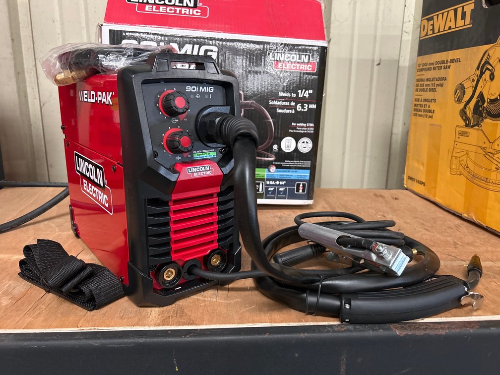 Lincoln Electric 90i Mig Weld Pak Wire Feed Mig &Flux Cored Welder