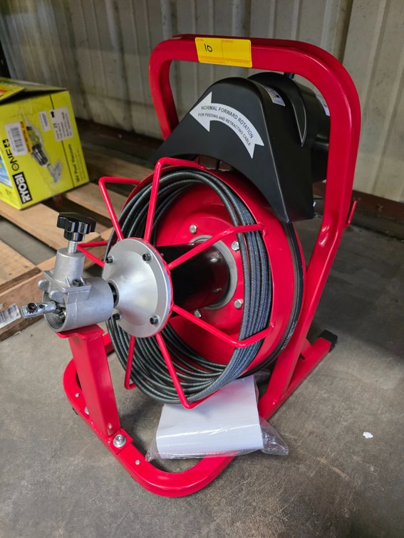 Vevor 50' Electric Drain Cleaner/Auger Machine