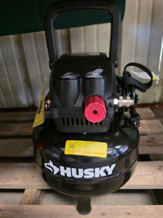 Husky 3 Gallon 120psi Portable Electric Air Compressor