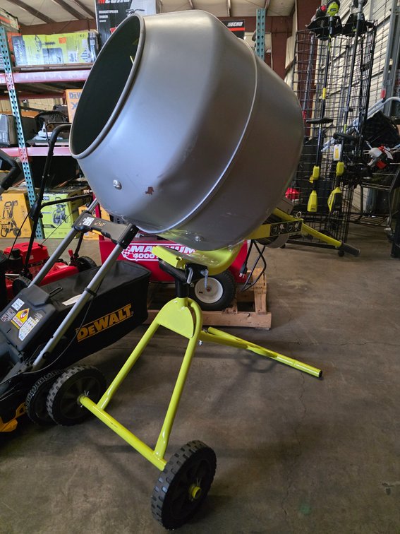 Ryobi 5.0 cu. ft. Portable Corded Concrete Mixer