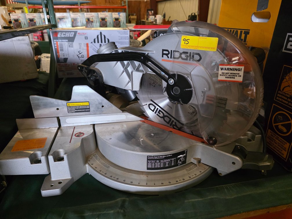 Ridgid 12" Compound Miter Saw