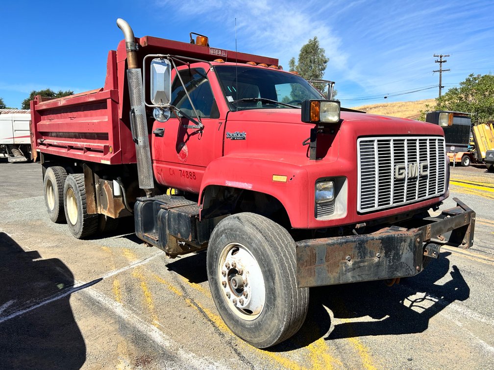 1996 GMC C7000 Topkick Dump Truck, 188072 Miles