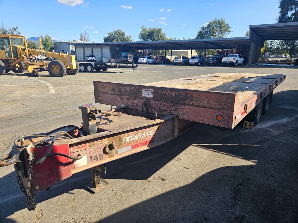 1994 Interstate T/A Tilt Deck Equipment Trailer, 25FT Deck, 31ft Overall