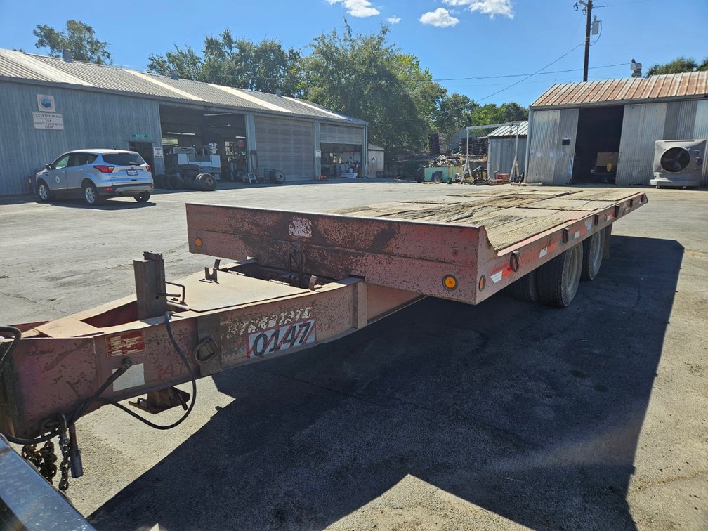 1994 Interstate T/A Tilt Deck Equipment Trailer, 25FT Deck, 31ft Overall