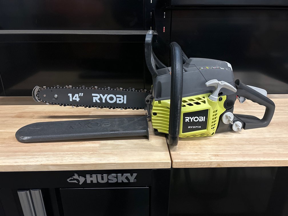Ryobi RY3714 Gas Chainsaw, 14in Bar, inv #c45845