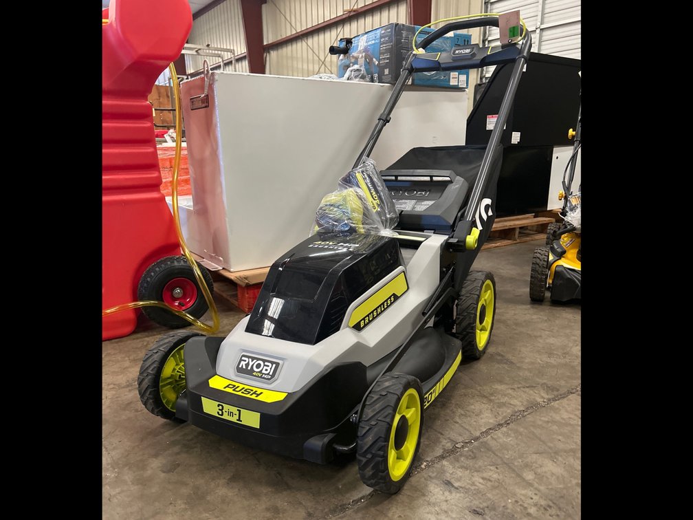 Ryobi 40V HP 20in Mower, includes Battery & Charger, inv #rorim-1
