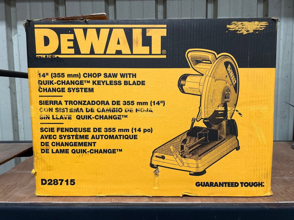 DeWalt 14in Chop Saw, inv #m04004