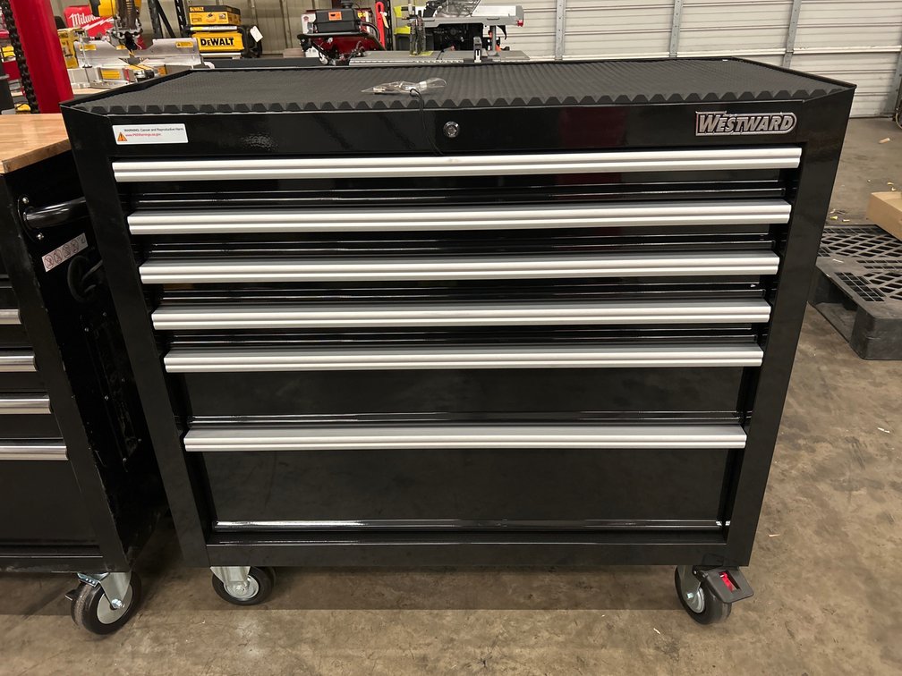 Westward 42in 6 Drawer Mobile Tool Cabinet