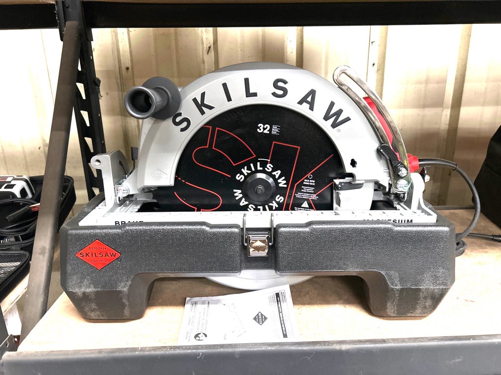 Unused Skil 16 5/16in Worm Drive Beam Saw
