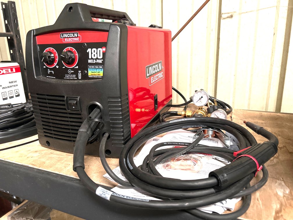 Lincoln Electric Weld Pak 180HD Wire Feed Welder, inv #xlee1849