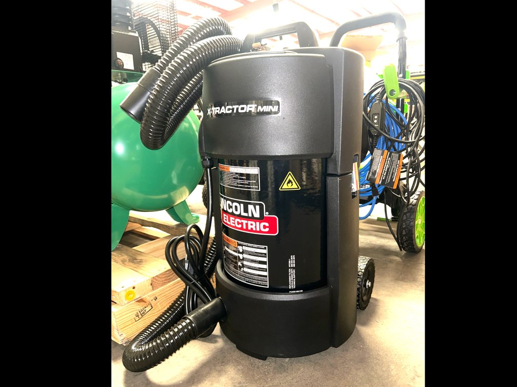 Unused Lincoln Electric X-Tractor Mini Portable Welding Fume Extractor