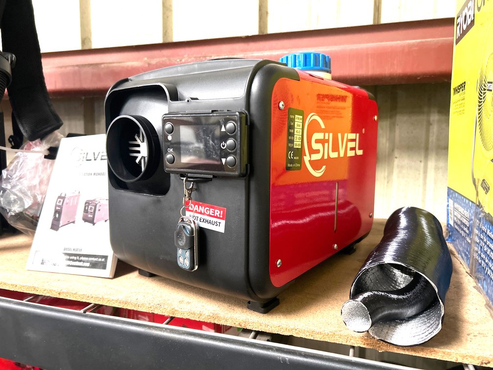 Unused Silvel Diesel Heater, 5kw-8kw Heating Power, 12v/40W