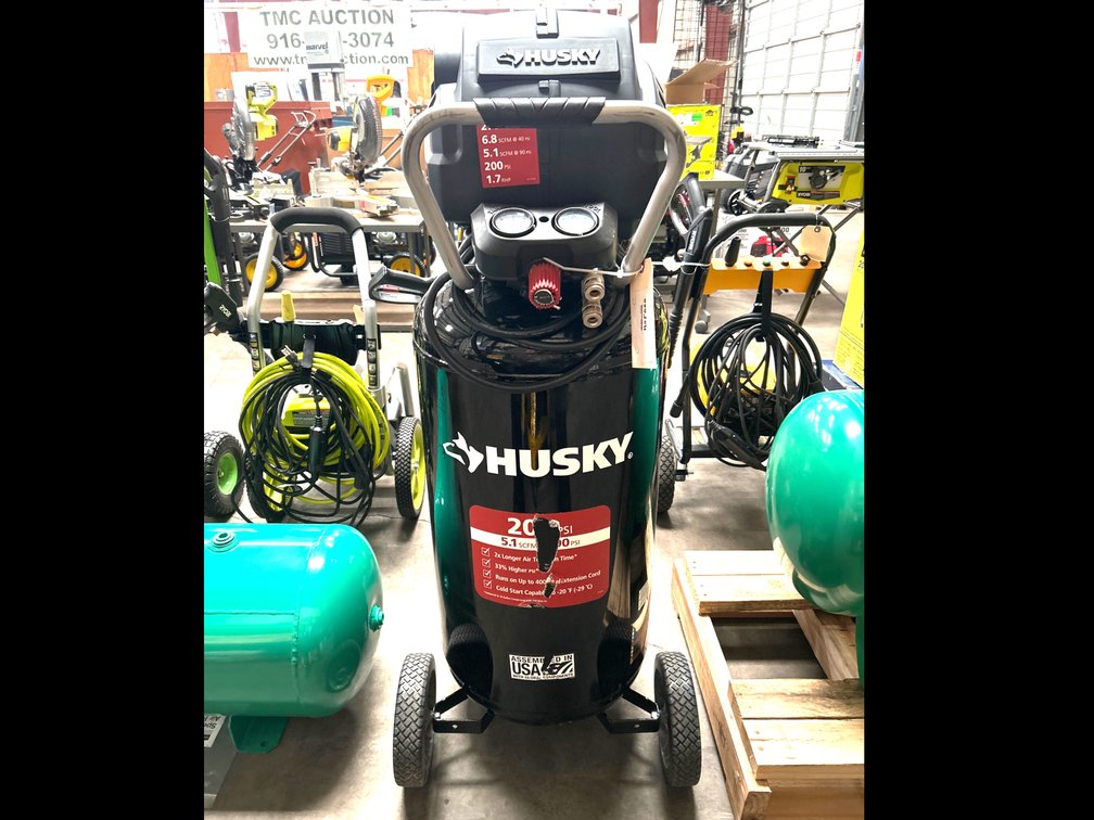 Husky 27 Gallon 200psi Air Conpressor, inv #m05000