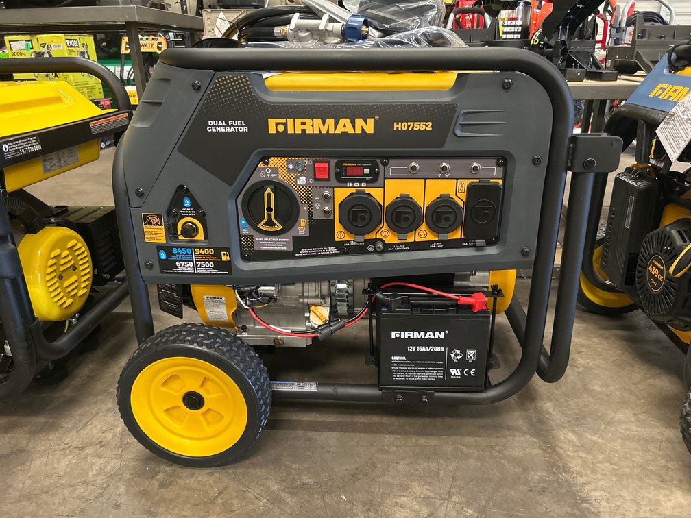 Firman 9400 Watt Dual Fuel Generator