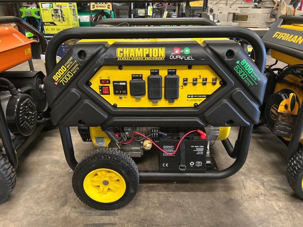 Champion 9000 Watt Dual Fuel Generator
