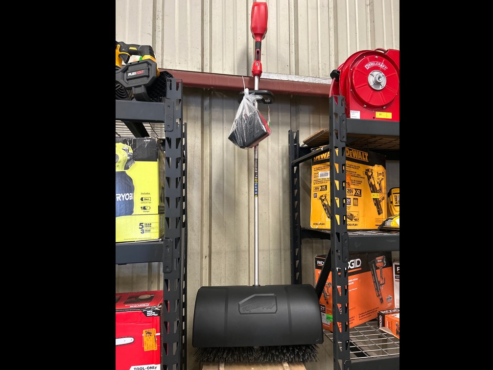Milwaukee M18 Power Head w/ Bristle Brush Attachment, includes Battery and Charger, inv #ro478
