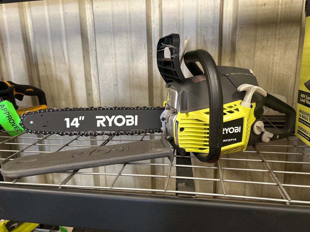 Ryobi RY3714 Gas Chainsaw, 14in Bar, m05576