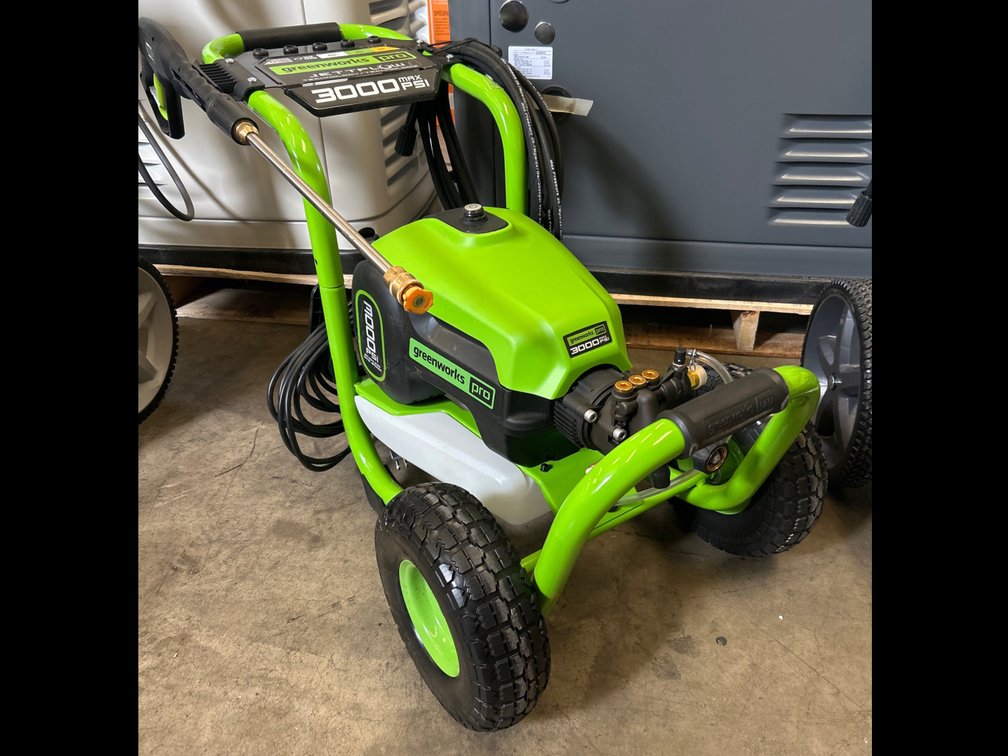 Greenworks Pro Electric Pressure Washer, 3000psi