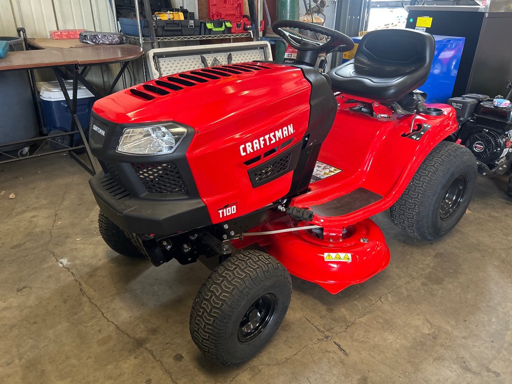 Craftsman T100 Gas Ride On Mower