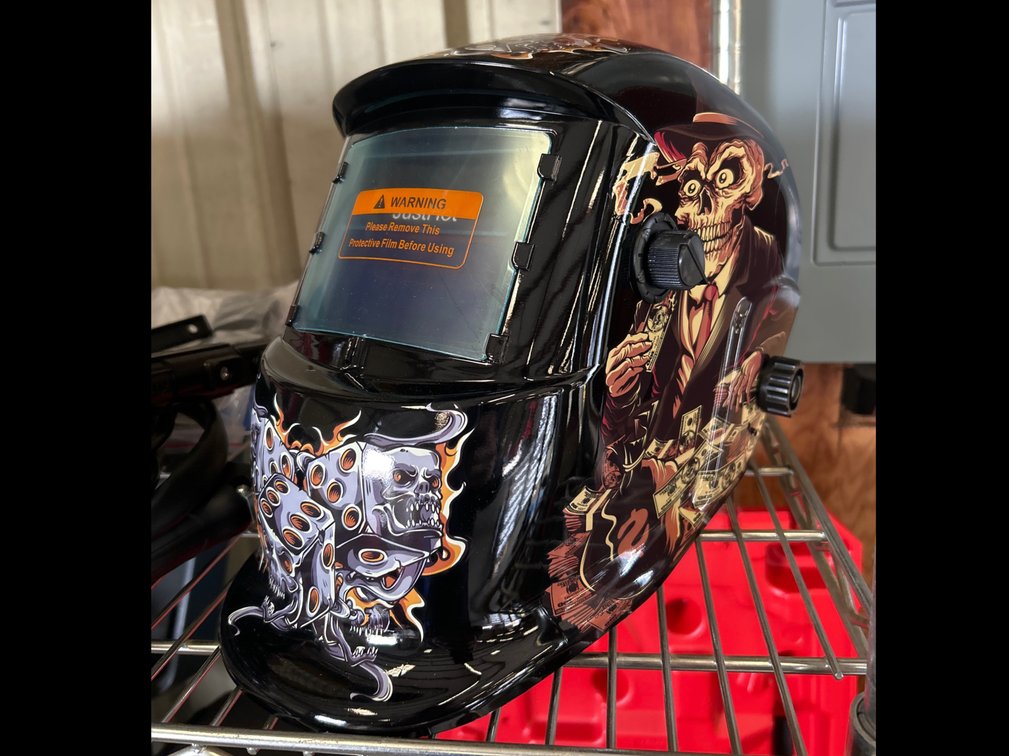 Unused Just Hot Auto Darkening Welding Helmet