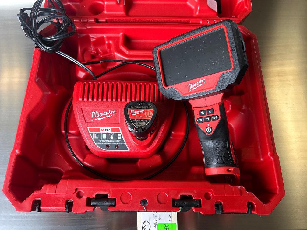 Milwaukee M12 Technician Borescope, includes Battery and Charger, inv #m05272