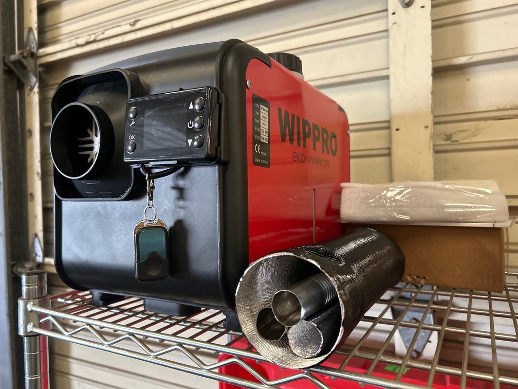Unused Wippro Diesel Heater, 12V, 5-8kw Heating Power