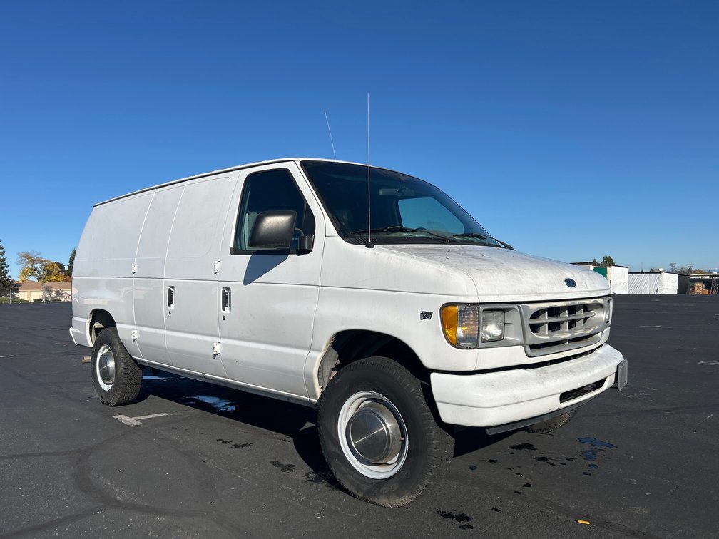 2000 Ford F350 Super Duty Econoline Cargo Van, 54469 Miles