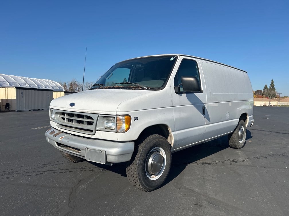 2001 Ford E350 Super Duty Econoline Cargo Van, 96620miles