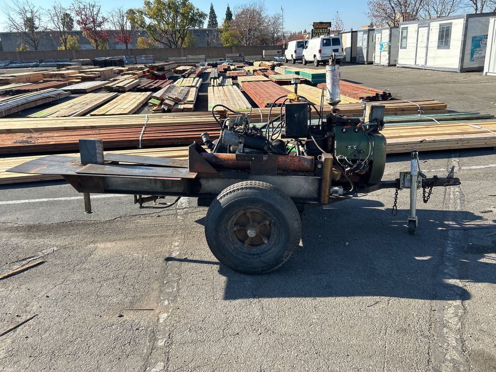 Custom Built Towable Gas Log Splitter