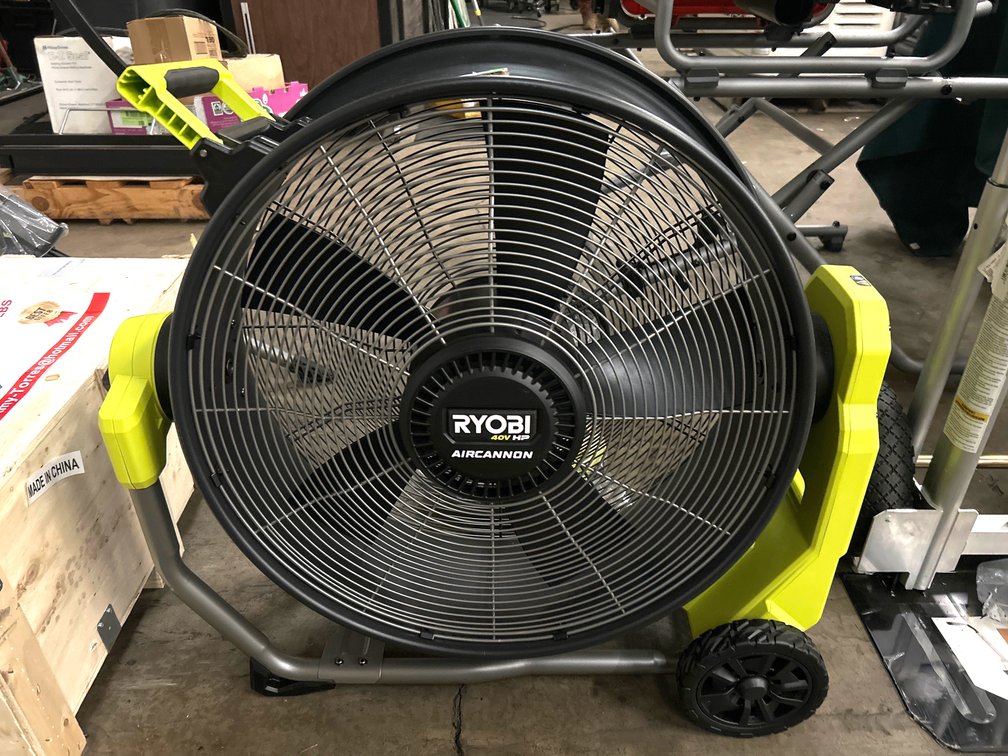 Ryobi 40V HP 20in Hybrid Air Cannon, includes Battery and Charger, inv #m07090