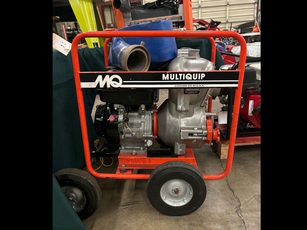 MultiQuip 3in Gas Trash Pump, Model QP-301TH