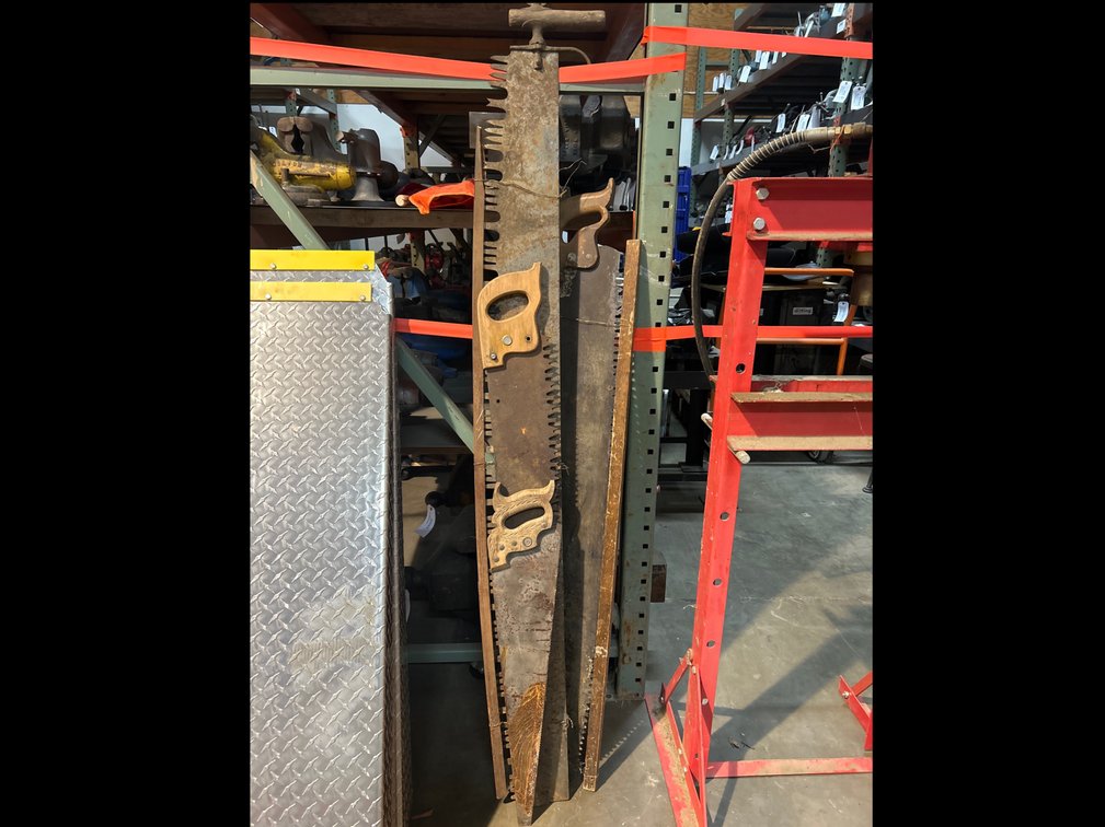 Vintage Saws, 4pcs