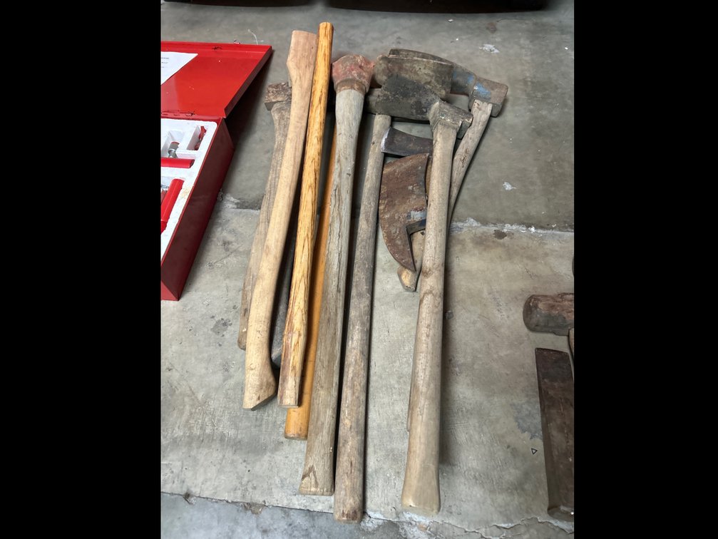 Assorted Picks/Axes/Ax Handles, 10pcs
