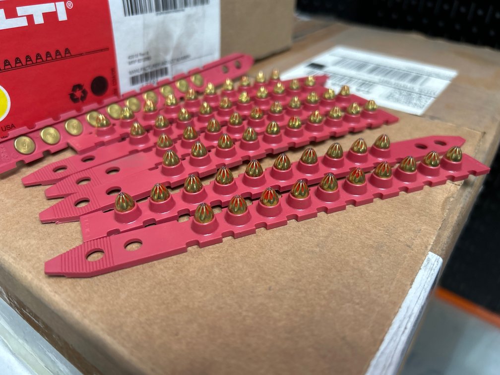 Hilti Booster 0.27 Caliber Short 10 Shot Magazines, 2 Boxes