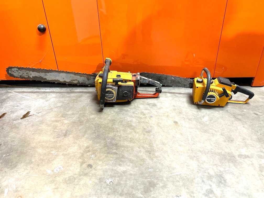 Craftsman Gas Chainsaws, 2pcs