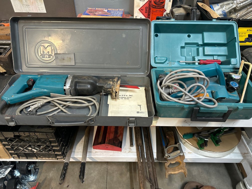 Makita Planer and Recip Saw, 2pcs