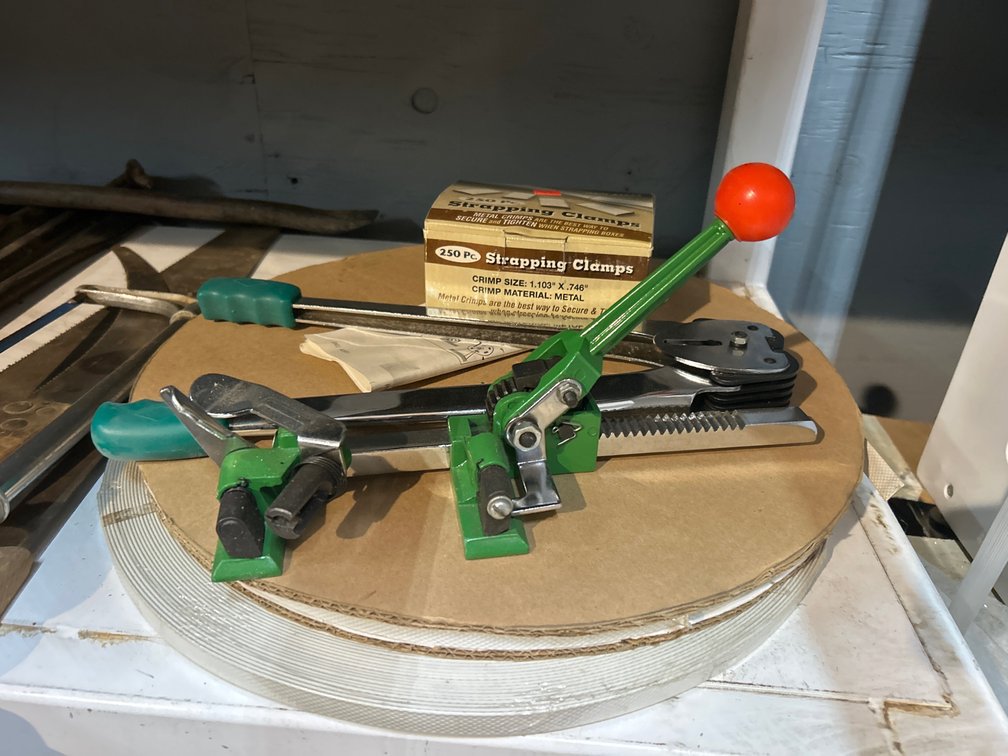 Assorted Strapping Tools and Clamps