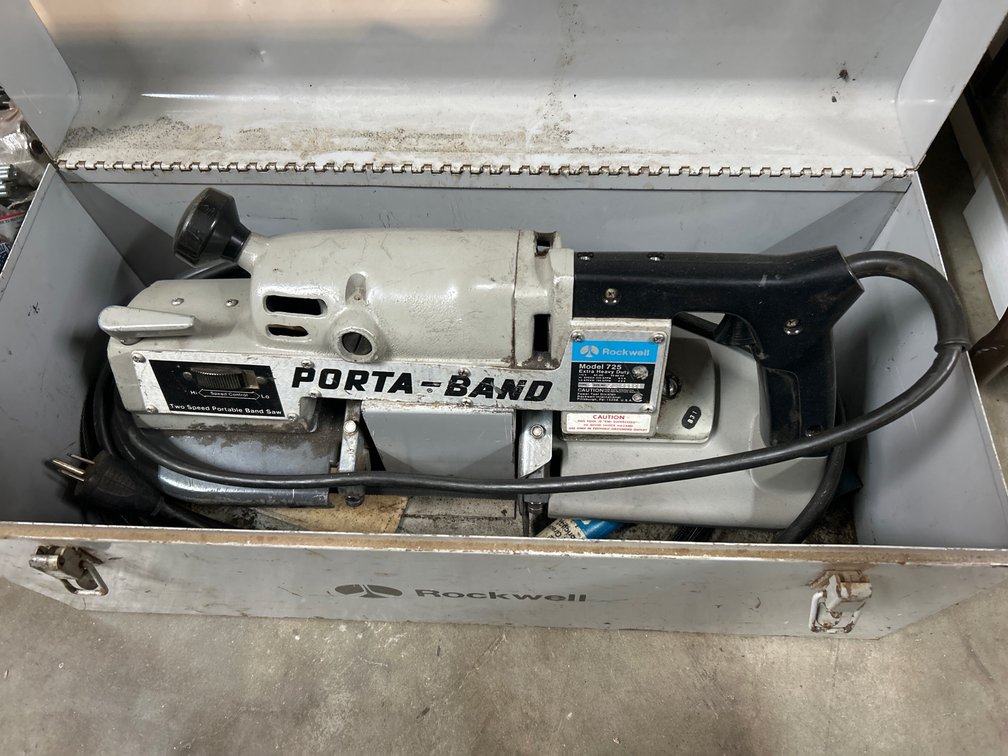 Rockwell Porta-Band Band Saw, model 725
