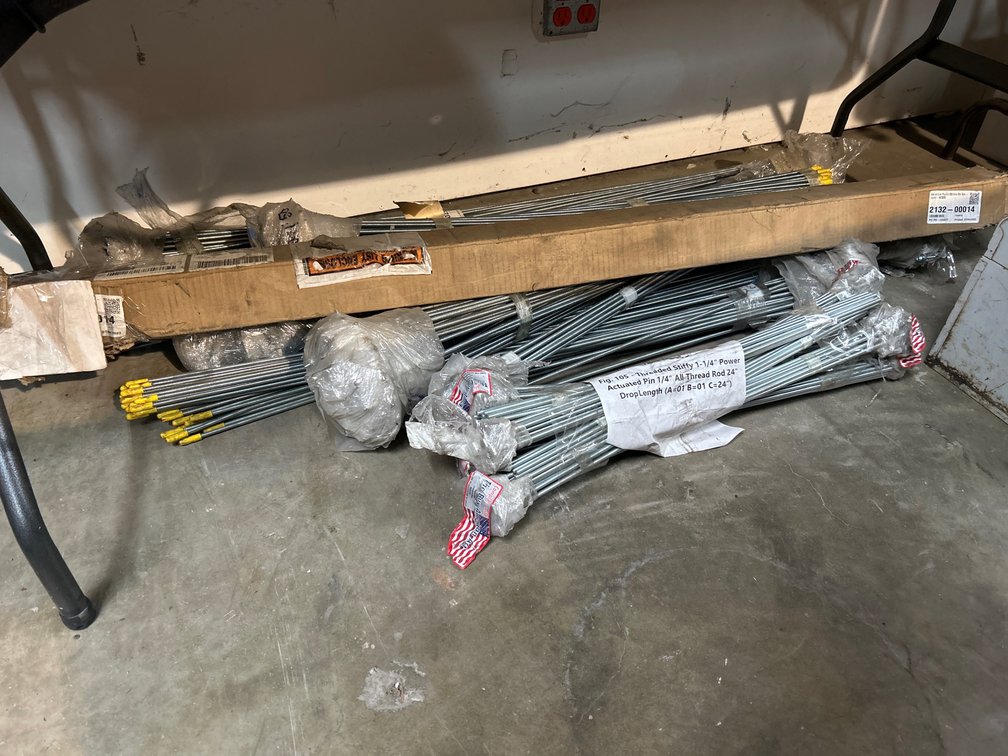 Assorted Threaded Rod Hangers