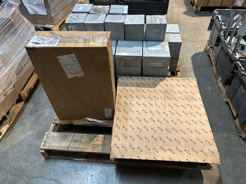 Assorted Electrical Enclosures, Contents of Pallet