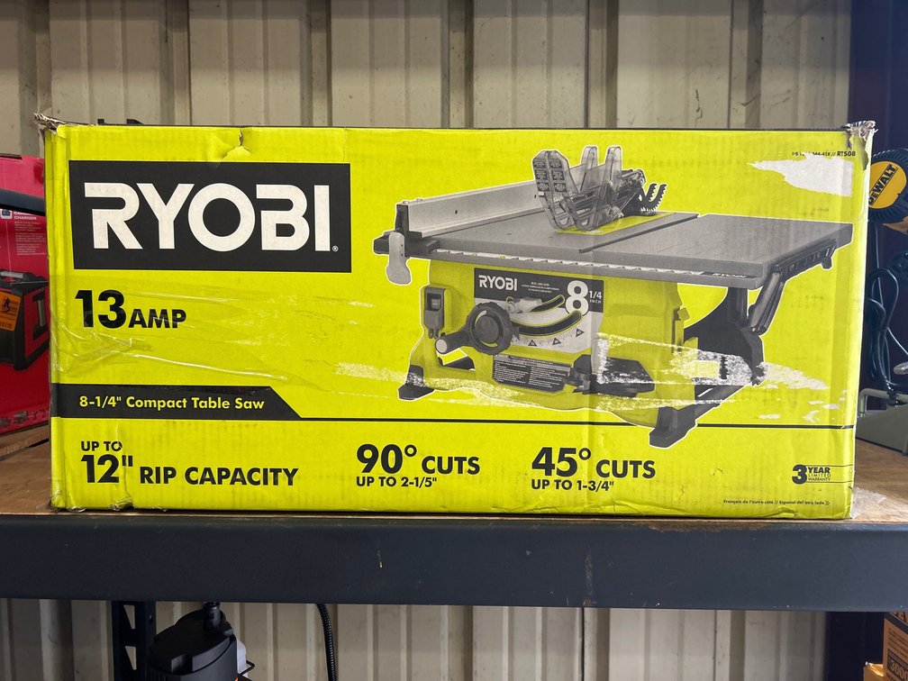 Ryobi 8 1/4in Compact Table Saw, inv #m051829