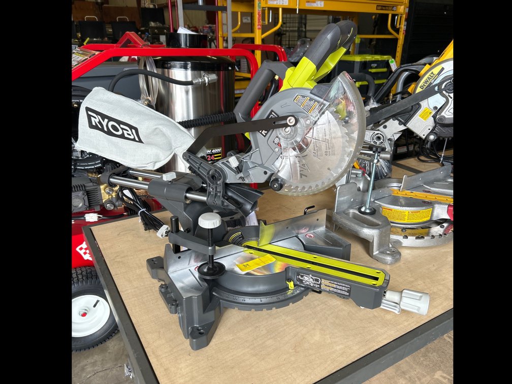 Ryobi 7 1/4in Sliding Miter Saw, inv #m07207