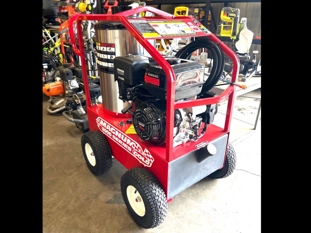 Unussd EZ Klean Magnum 4000 Gold Hot Water Pressure Washer, 4k psi