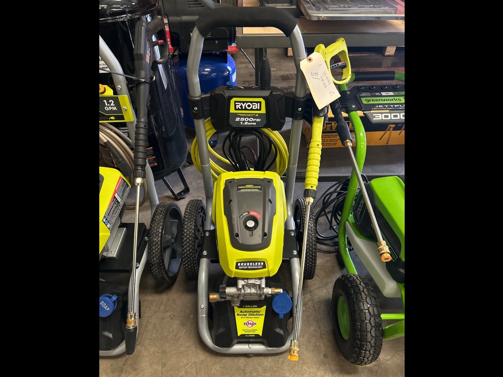 Ryobi 2500psi Electric Pressure Washer, inv #m080270