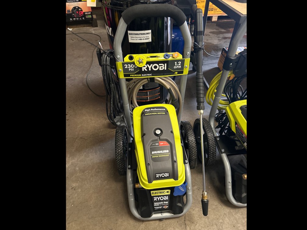 Ryobi 2300psi Electric Pressure Washer, inv #m080270-1