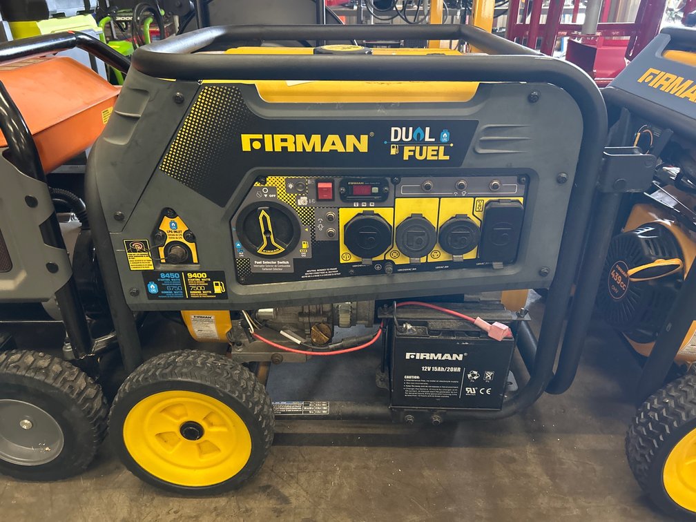 Firman Dual Fuel 9400 Watt Ganerator