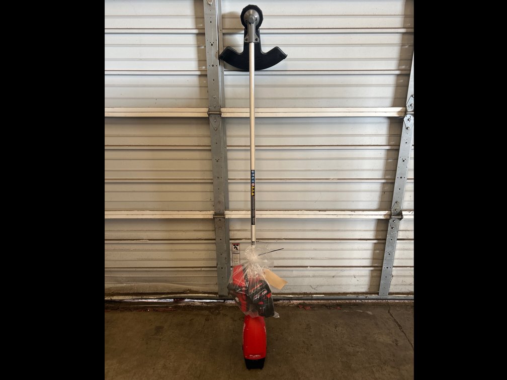 Milwaukee 2x M18 Fuel String Trimmer, includes (2) Batteries and Charger, inv #m081092